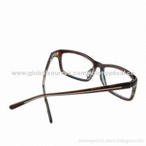 Acetate Thin Optical Frame with Italy Material for Women